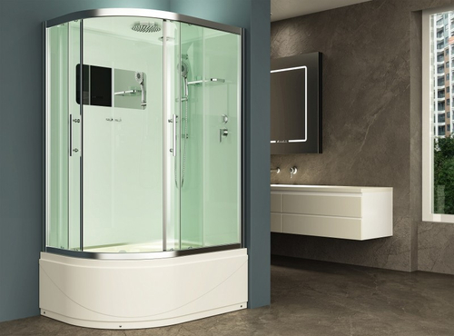 Душевая кабина Esbano ESKB129CRBR 120x90x210 хром