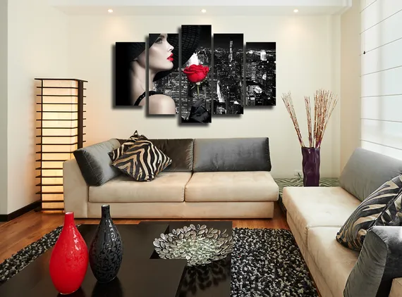 Модульная картина "Леди"