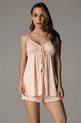 Комплект с шортами Mia-Amore Susan 5607 персиковый