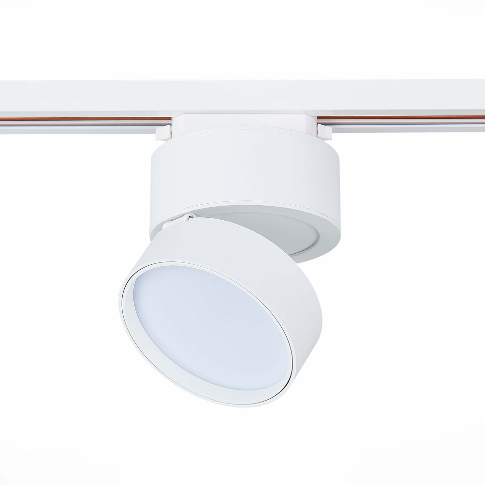 ST651.546.14 Св-к трек. Белый LED 1*14W 4000K 1 100Lm Ra&gt;90 120° IP20 D104xH128 170-240VV Однофазная трековая система