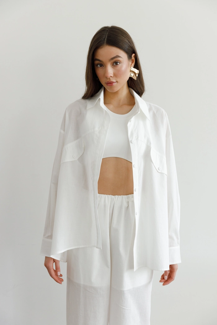 РУБАШКА КЕЛСИ БЕЛЫЙ