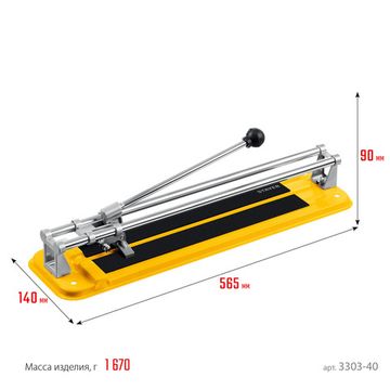 STAYER 400 мм, 4 - 12 мм, роликовый плиткорез (3303-40)