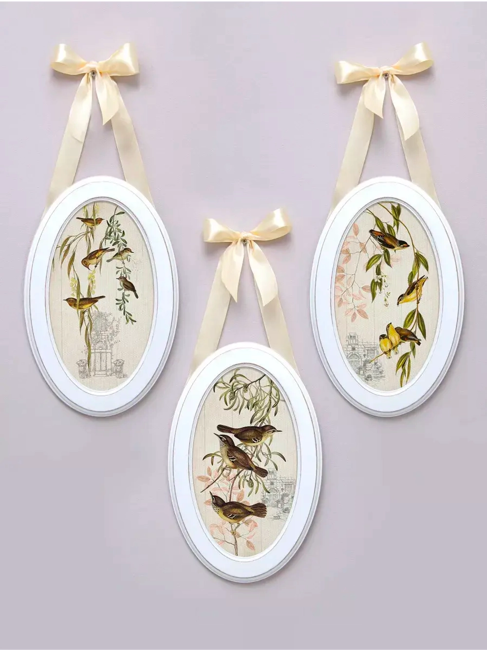 Панно на стену для интерьера 3 шт 28,5*18,5 см