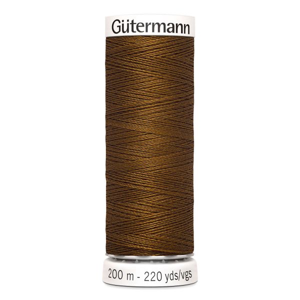 Нитки универсальные Gutermann Sew-all 100 (200 метров), 5 кат. | 019 грецкий орех