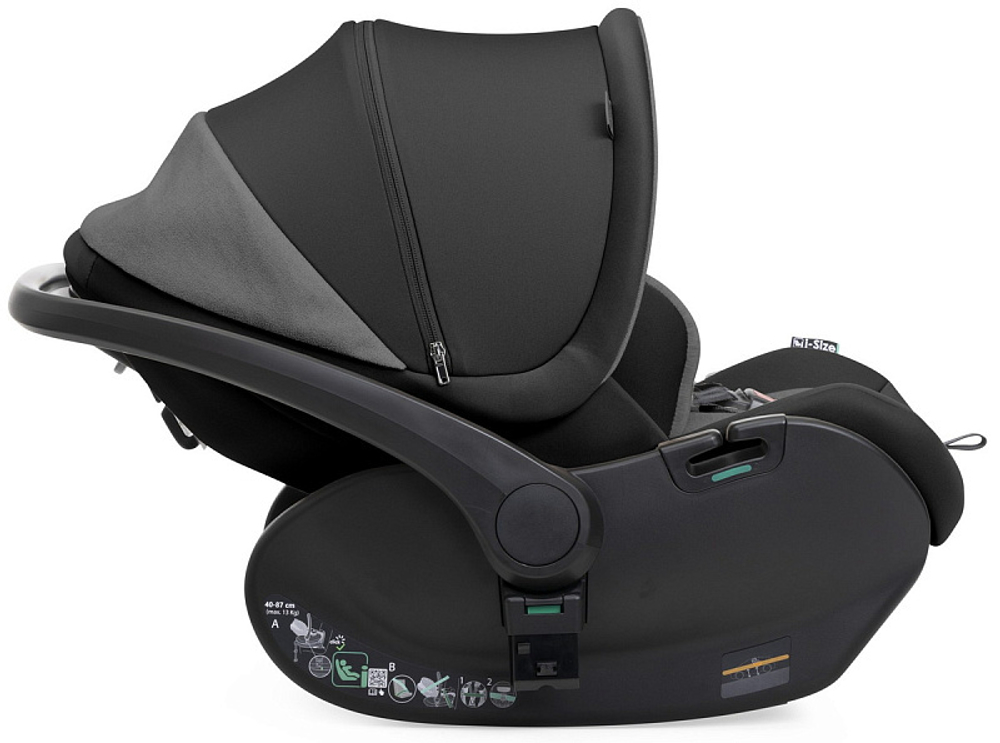 Автокресло Chicco First Seat Recline i-Size с базой Black Satin