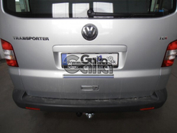 Фаркоп оцинкованный Galia V064C для Volkswagen Transporter / Caravelle / Multivan T5 2003-2015, T6 2015-(паспорт и сертификат в комплекте)(без электрики)