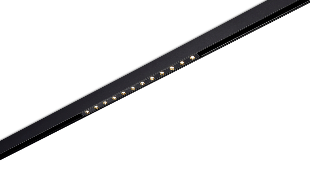 Led светильник Slim Line,  Eye,  DC 48В 12Вт,  L290xW11xH33 мм,  800Лм,  36°,  3000К,  недиммируемый,  IP20,  Ra&gt;90,  черный