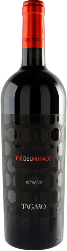 Вино Tagaro Pie del Monaco Primitivo Puglia IGT, 0,75