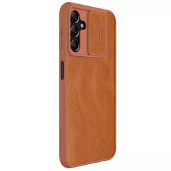 Кожаный чехол-книжка Nillkin Leather Qin Pro для Samsung Galaxy A14 4G