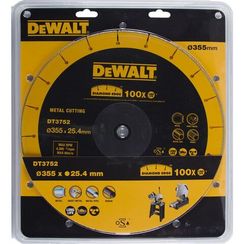 Круг алмазный по металлу DeWalt DT3752 355х25.4мм