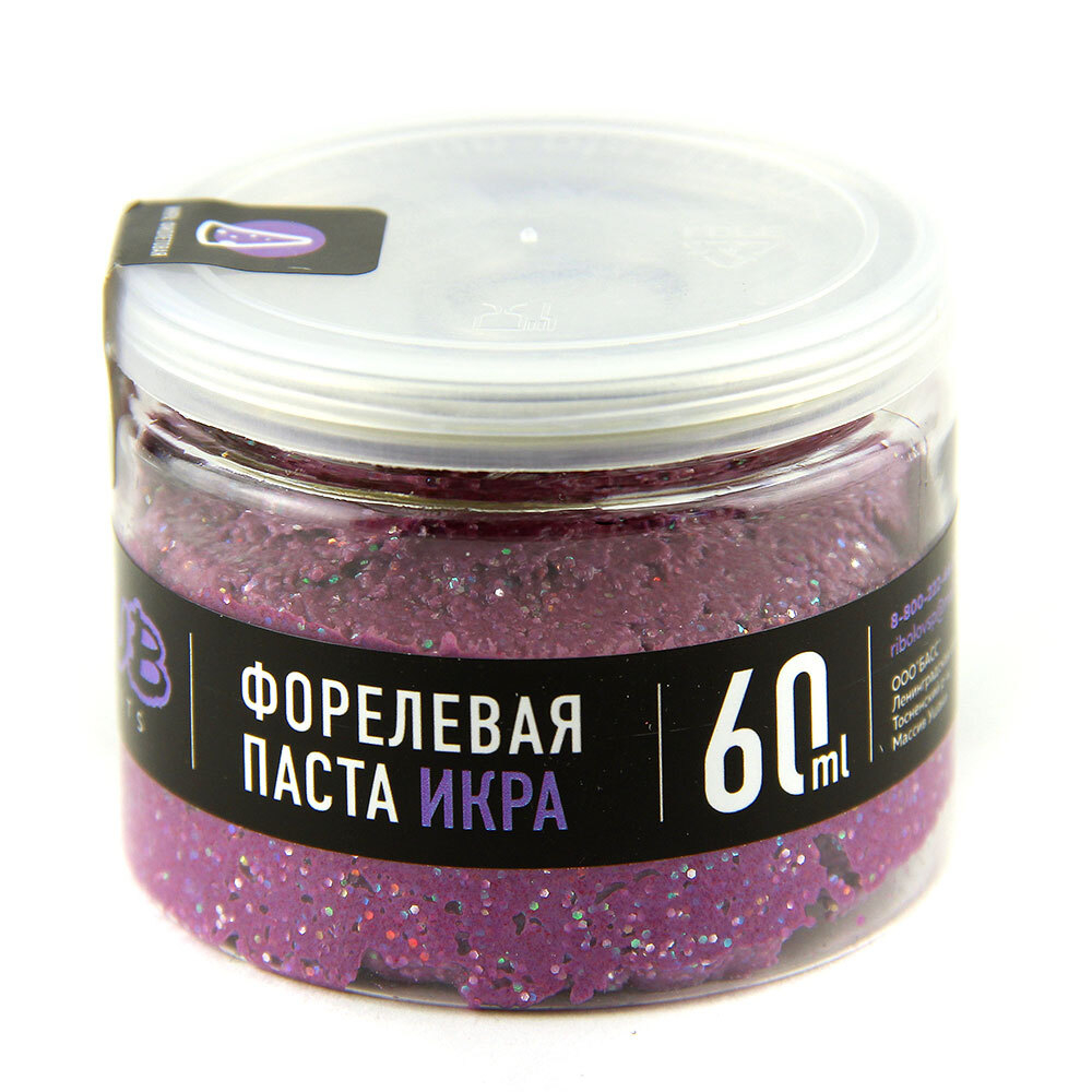 Паста ZUB 60 мл Форель"Икра" фиолетовая  Dunaev
