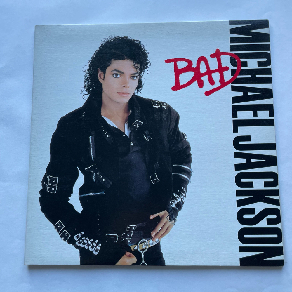 Винтажная виниловая пластинка LP Michael Jackson Bad (Канада 1987)