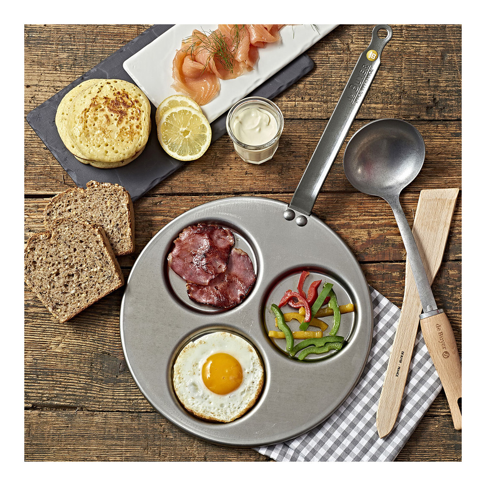 Тройная блинная сковорода Mineral B