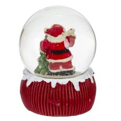 GAEM Фигурка декор в стекл шаре "Мишка/Снеговик/Дед Мороз/Олень", D 6.5 см, L6,5 W6,5 H9 см, 4в.