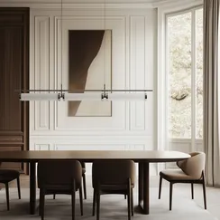 Подвесной светильник Numu 3L, опаловое стекло