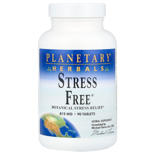 Planetary Herbals, Stress Free®, 90 таблеток