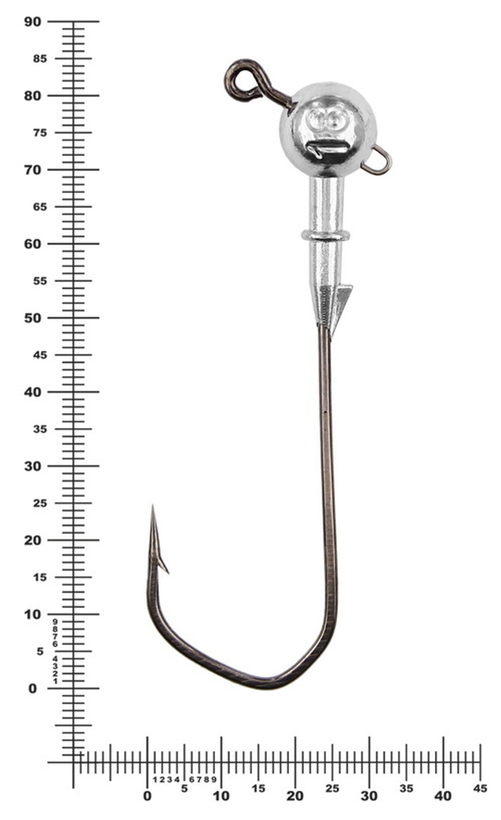 Джиг некрашеный Stinger Eye Jig, крючок Vido Craft VD-079 8/0 (3шт/уп)