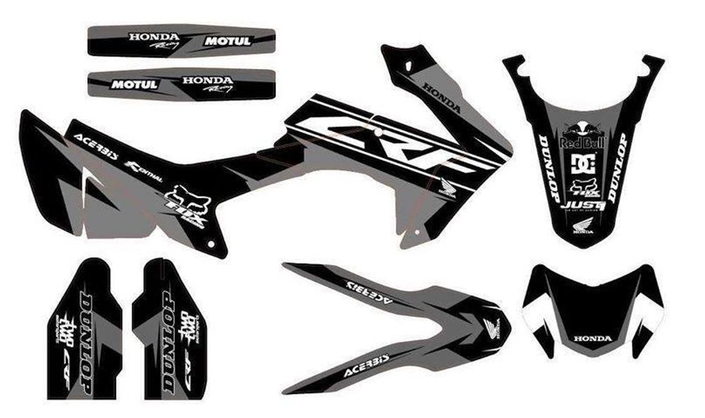Graphic decal set, Sticker kit, for Honda CRF250L-M 2012-2020