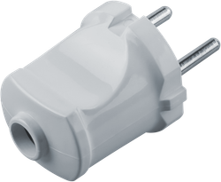 Вилка Navigator 61 358 NCA-PL01-6A-X-WH прямая б/з белая