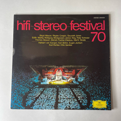Винтажная виниловая пластинка LP Сборник Классической Музыки Hifi Stereo Festival 70 (Германия 1970) Deutsche Grammophon