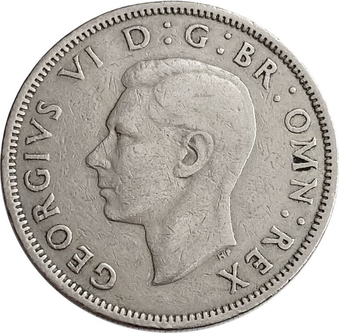 2 шиллинга (флорин) 1949 Великобритания