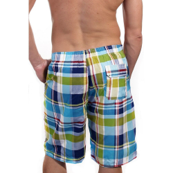 Мужские шорты пляжные клетчатые ABERCROMBIE&FITCH 52813
