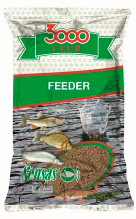 Прикормка Sensas 3000 Club FEEDER 1кг