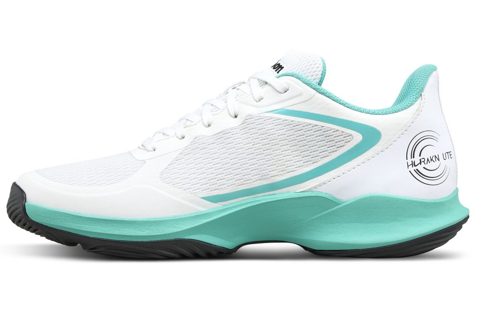 Женские кроссовки для Падел Wilson Hurakn Lite - white/turquoise/black