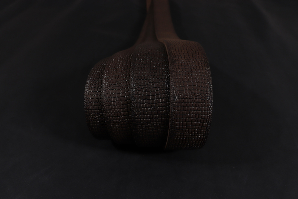 Ременная заготовка Темно коричневая + Плита Геккон