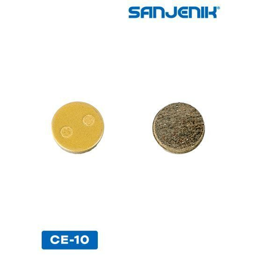 Колодки тормозные керамические Sanjenik CE-10 для велосипедов и электросамокатов Xiaomi M365