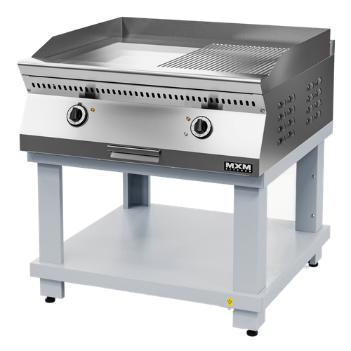 Поверхность жарочная электрическая ПЖЭ90-П (на подставке , поверхность ½ гладкая, ½ рифленая)