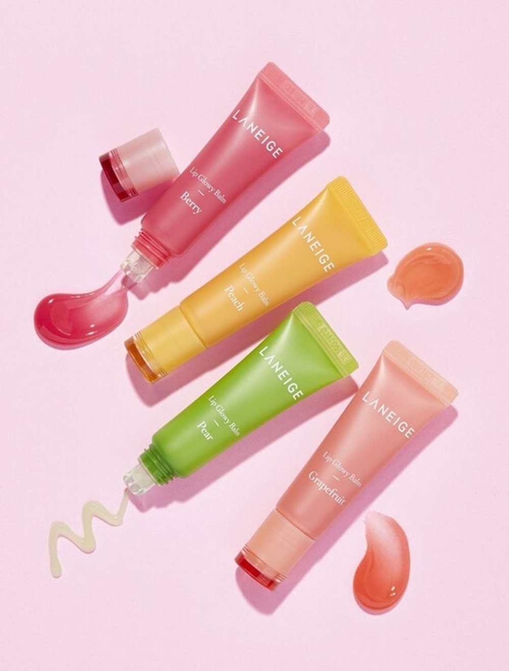 Laneige  lip glowy balm  - Оттеночный ягодно-фруктовый бальзам  для губ