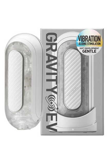 Мастурбатор Tenga Flip Zero Gravity с вибрацией, белый