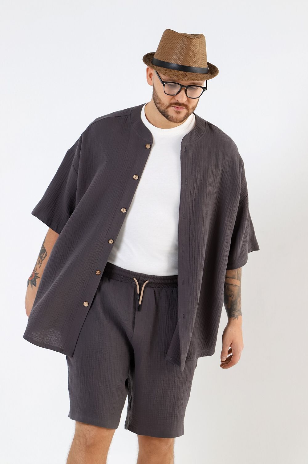 Костюм мужской Круиз-4 Виотекс СЕРЫЙ