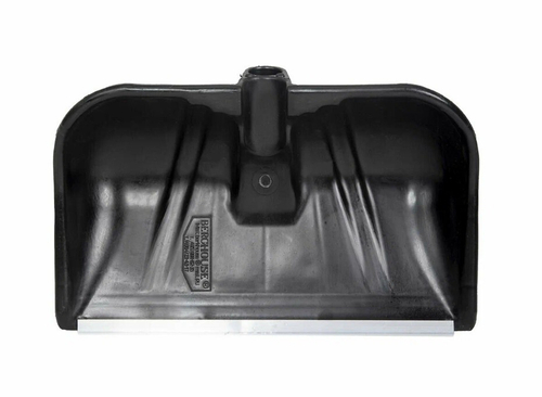 Лопата снеговая №5 пласт (ковш) 450х290мм алюм пластина Бирхаус