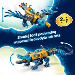 LEGO DREAMZzz - Подводная крокодиловая лодка 71512