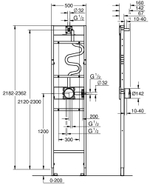 Инсталляция для душа GROHE Rapido MONO (1039939990)