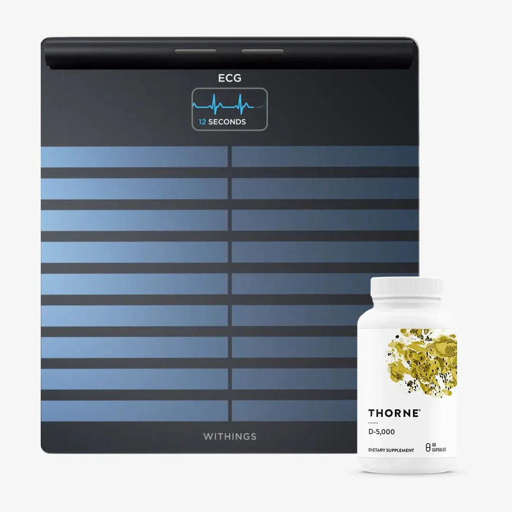 Умные весы Withings Body Scan темный