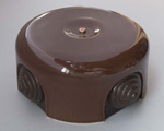 Распаячная коробка Коричневая D-90 Retrika RR-09003 / Ø 90 мм