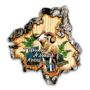 Магнит спил Республика"Архар"