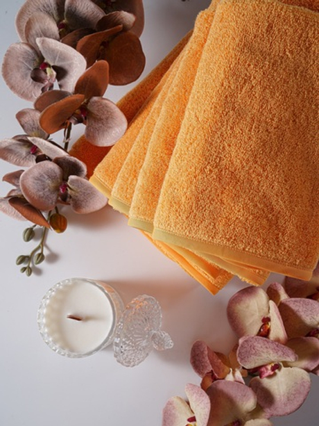 Набор полотенец 5шт Claire Batiste Atelier Ile оранжевый