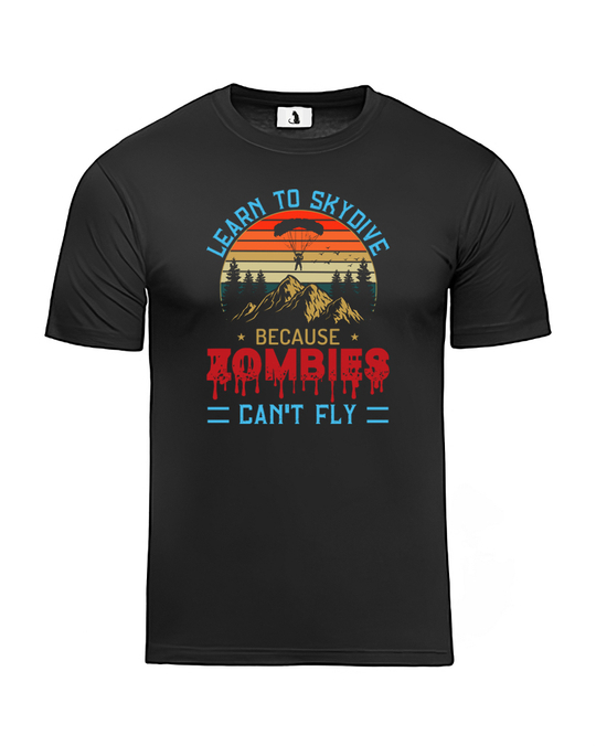 Футболка Zombies cant fly