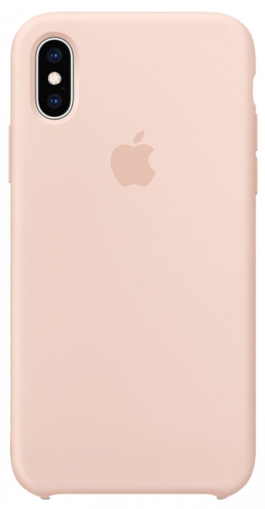 Чехол силиконовый для IPhone Xs Max Pink Sand (MQNE2FE/A)