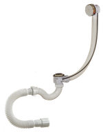 24089 Сифон для ванны с пер. пол. ОРИО  (25/1шт)