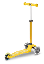 Самокат Mini Micro Deluxe LED Желтый
