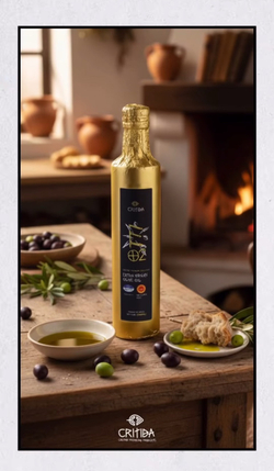 Оливковое масло Critida D.O.P. Messara 0.2, стекло, Греция