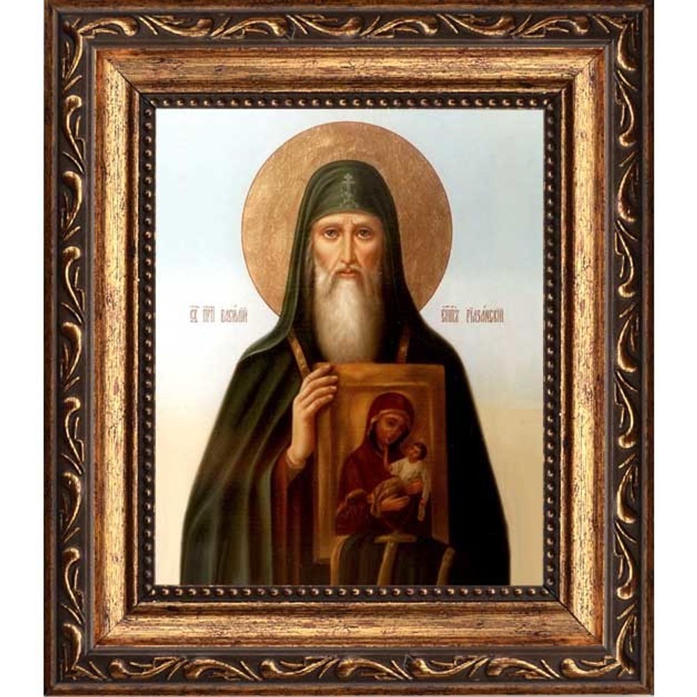 Василий, епископ Рязанский, святитель. Икона на холсте.