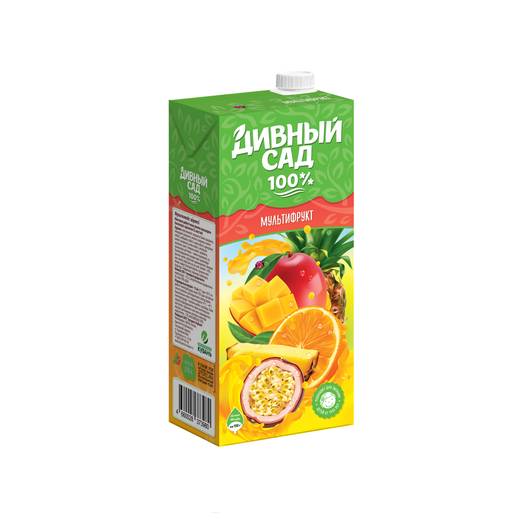 Сок Дивный Сад Мультифруктовый 0.95л