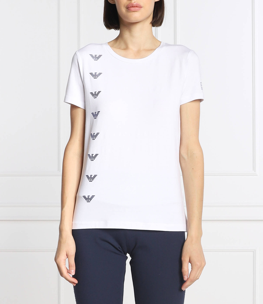 футболка EA7 - белый(6LTT20 TJDZZ)