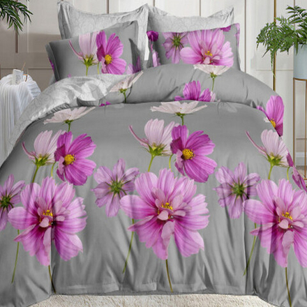 Комплект постельного белья "ВЛ. 1192", поплин, 100% хлопок, Россия.